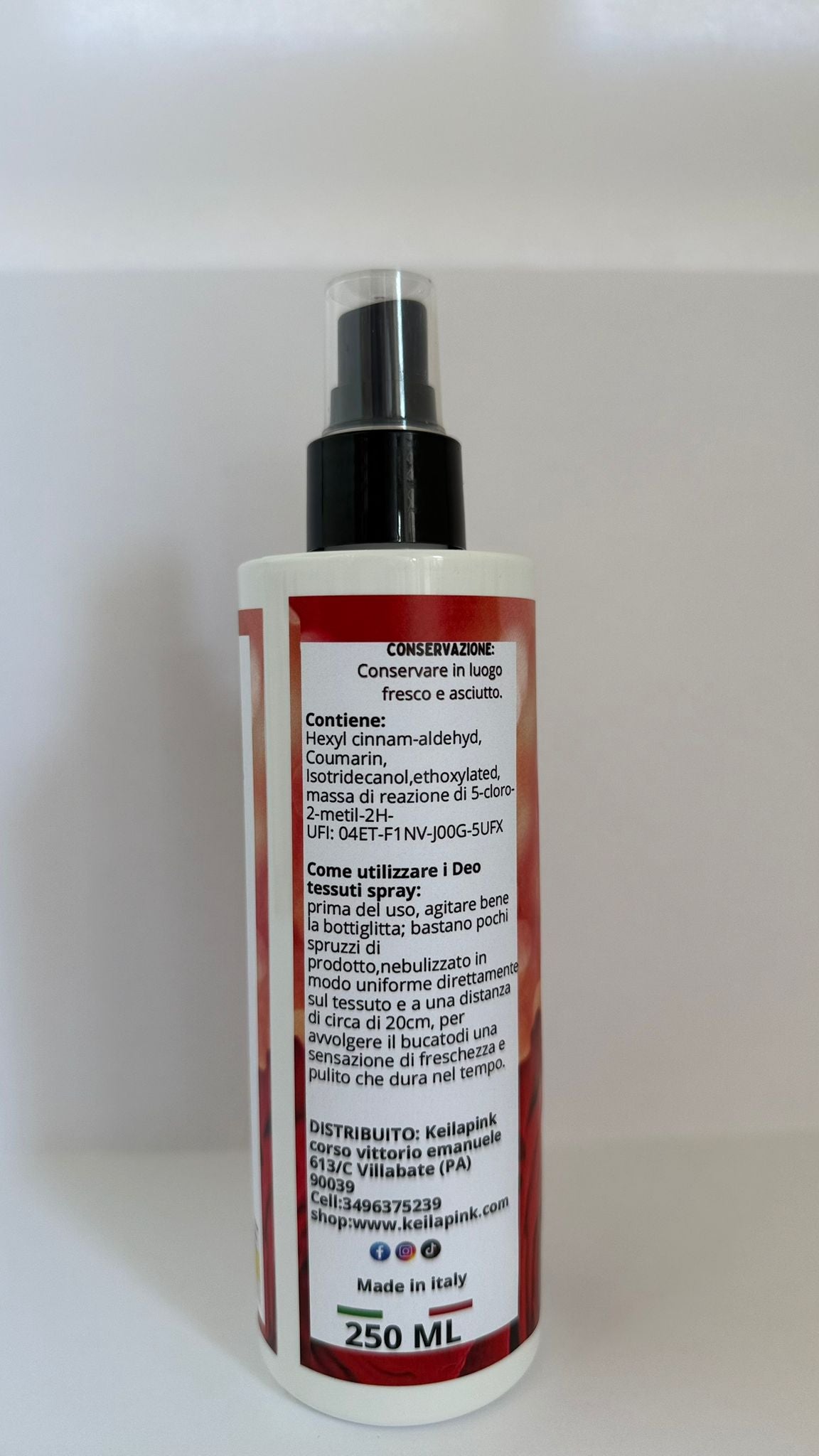 Deo spray tessuto SEDUCTION