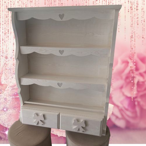 Piattaia bianca con venature in beige