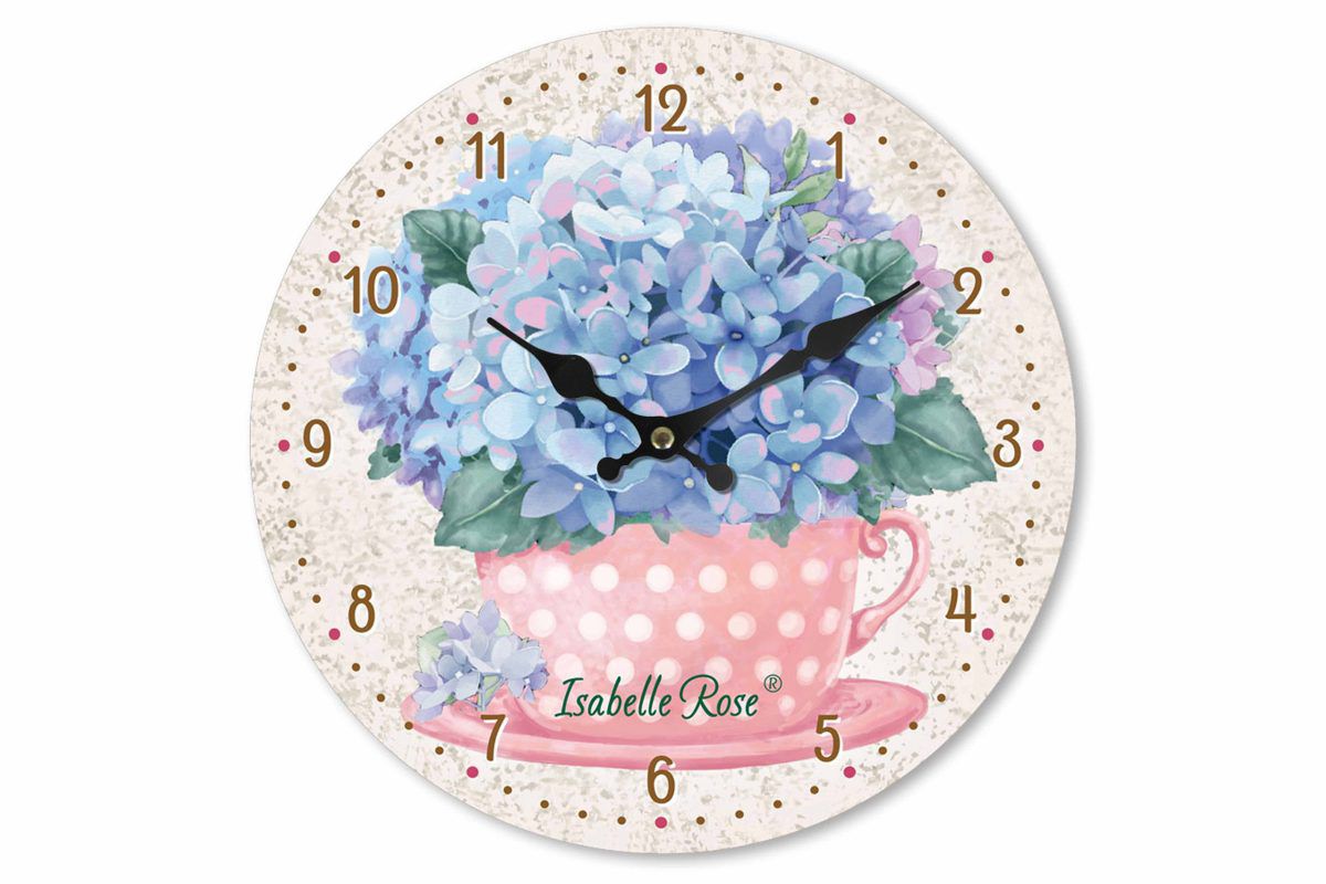 Orologio in legno 29 CM ISABELLE ROSE