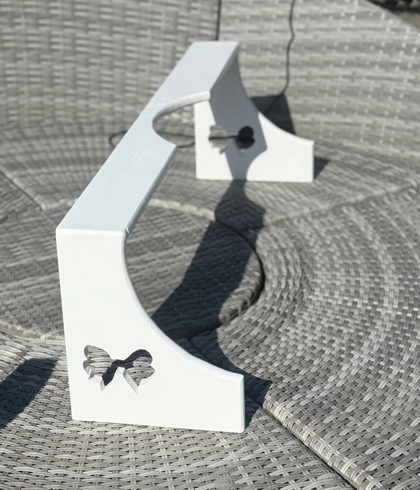 Mensola d'appoggio lavandino 90cm x 30